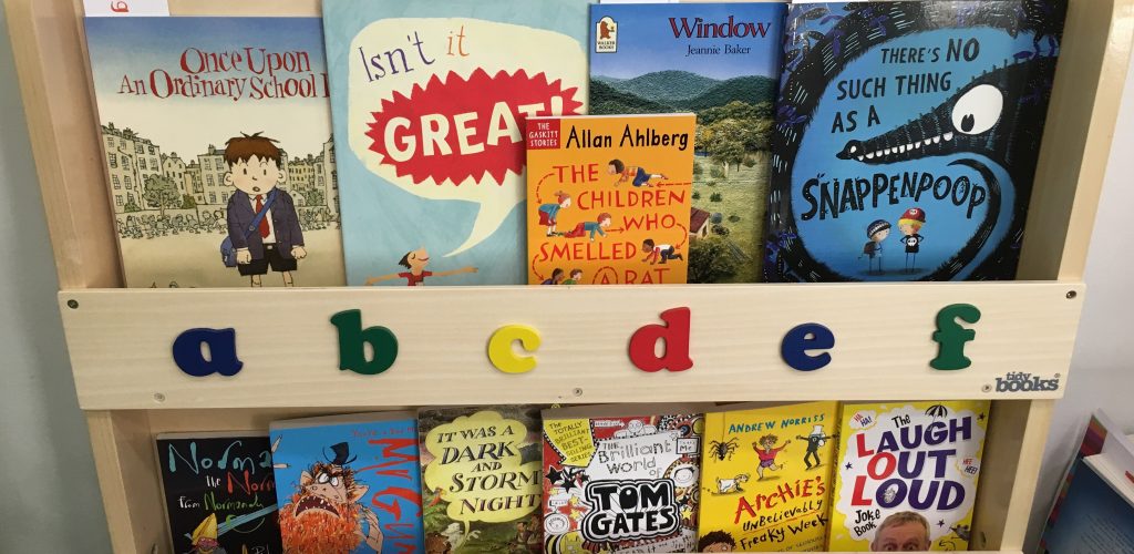 kids books, reluctant reader, kids bookcase, tidy books, beanstalk, kids reading, kids literacy