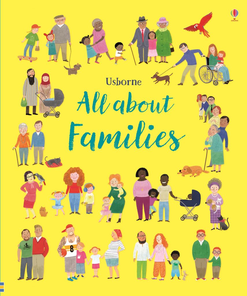 all about families usborne book review, tidy books, kids books, kids book review parent panel, all about families, usborne, usborne books