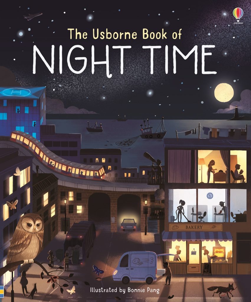 usborne books review, usborne books, tidy books, kids book review, recommended kids books reading, usborne book of night time