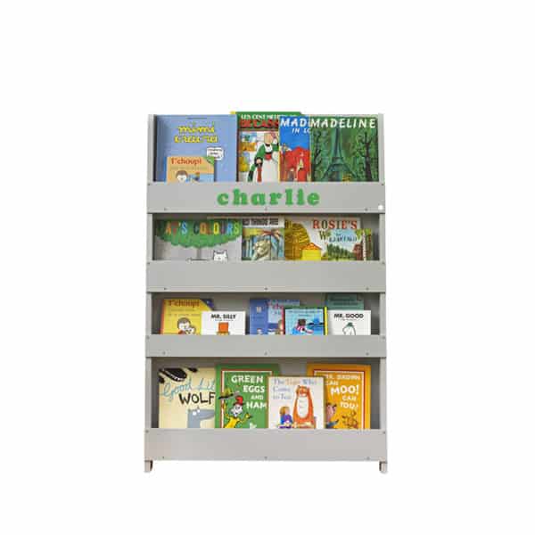 Children's bookcases, Tidy Books, Tidy Books Children Bookcases, kids bookcases, Personalised Children’s Bookcase Dark Grey