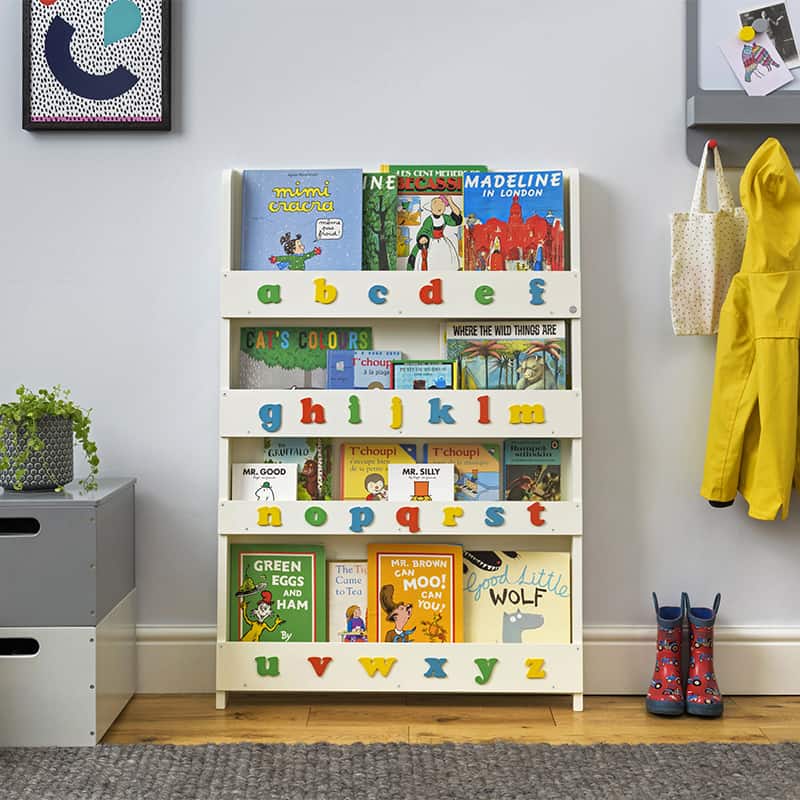 Children's bookcases, Tidy Books, Tidy Books Children Bookcases, kids bookcases, Tidy Books Alphabet Bookcase Nature Range