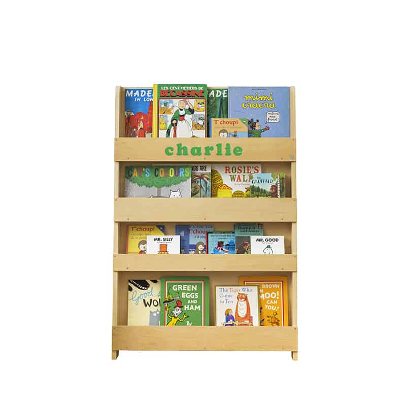 Children's bookcases, Tidy Books, Tidy Books Children Bookcases, kids bookcases, Personalised Children’s Bookcase Natural